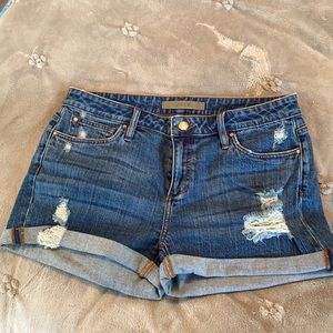 Joe’s Distressed Jean Shorts